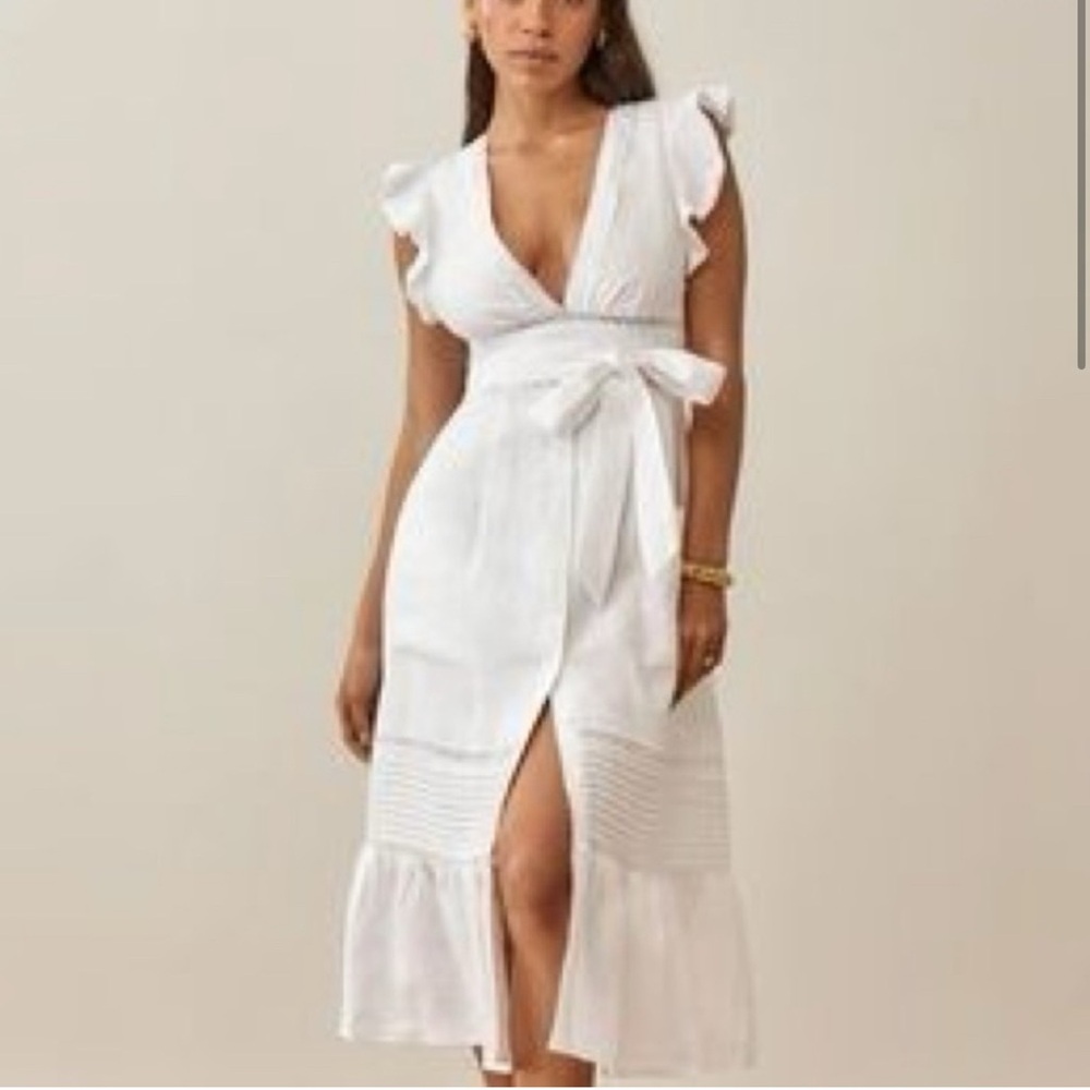 Reformation Lili Linen Dress